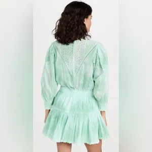 NEW LoveShackFancy Viola Victorian Mini Dress thumbnail 5