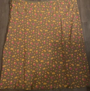 Free People IRL Floral Mini Slip Skirt. Size 4 thumbnail 1
