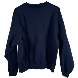 Walt Disney Crewneck Heavyweight Sweatshirt L Navy Blue Embroidered USA Vtg thumbnail 3