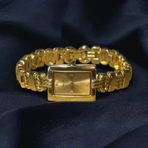 Vintage Holsted gold tone watch thumbnail 1