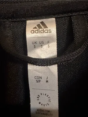 Adidas AEROREADY Black Full Zip Track Jacket Size Small Athletic Soccer thumbnail 2