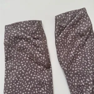 RBX Women's Leggings Size Small With Crossover Ankle Design and Polka Dot Print thumbnail 3