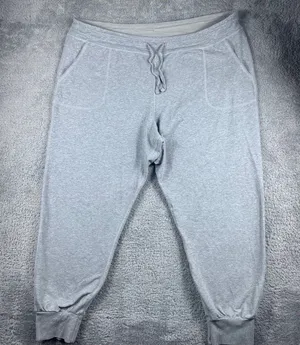 Patagonia Organic Cotton Gray Jogger Sweatpants XL Made In India thumbnail 1
