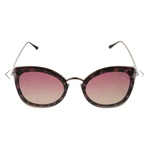 TOM FORD Charlotte Sunglasses Cat-Eye Brown Gold Tortoiseshell Gradient Lenses thumbnail 4