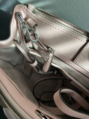 Michael Kors Pink Satchel Handbag thumbnail 8