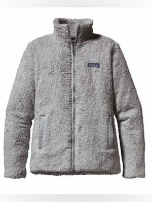 Patagonia Women's Los Gatos Fleece Jacket in Salt Grey Size XL Full Zip thumbnail 1