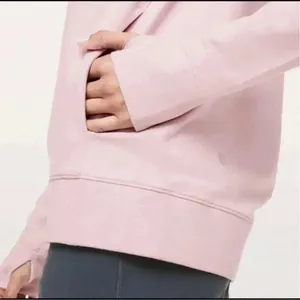 Lululemon Go Forward Blush Pink Pullover‎ Turtleneck Sweatshirt Size 8 thumbnail 2