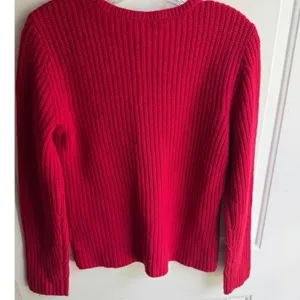 Vintage Ralph Lauren Women's Holiday Rd Chunky Knit Lambswool Angora Sweater S thumbnail 7
