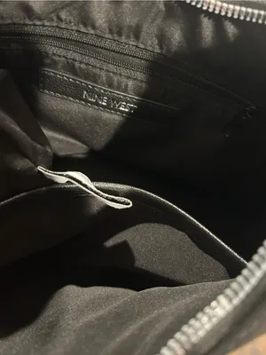 Nine West Black Faux Leather Shoulder Bag thumbnail 3