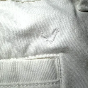American Eagle Womens Size 12 White Midi Stretch Chino Shorts Summer Beach thumbnail 12