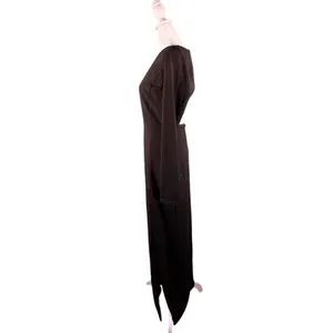 Lulus Flawless Esteem Black Long Sleeve Cutout‎ Column Gown Size Medium NWT thumbnail 4