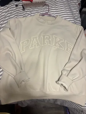 PARKE cream tonal Mockneck  thumbnail 1