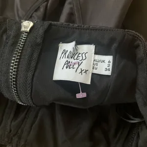 Princess Polly ottelia black corset top SIZE 2 thumbnail 4