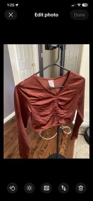 Calia by Carrie Underwood Top Long Sleeve Workout XS thumbnail 2