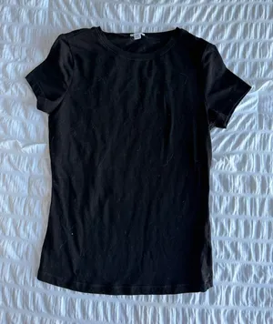 black garage estelle longline tee thumbnail 1