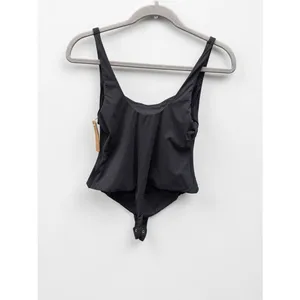 SKIMS Fits Everybody Square Neck Bodysuit Onyx Black Size 2X NWT thumbnail 5