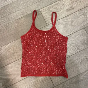 Musera Sequin Knit Tank Top thumbnail 2