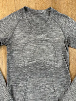 Lululemon Grey Swiftly Tech Long Sleeve thumbnail 3