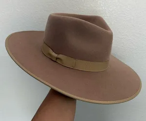 Lack of Color Zulu Rancher Wide Brim Hat in Sand Medium thumbnail 1