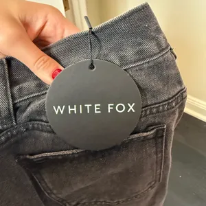 White Fox Boutique Acid Black High Rise Jeans thumbnail 3