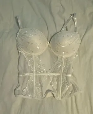 White lace corset Size XS thumbnail 1