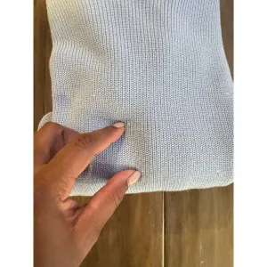 Womens Ost V-Neck Pullover Sweater Bell‎ Sleeve Light Blue Mature Modest SIZe XL thumbnail 3