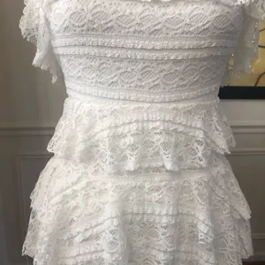 Show Me Your MuMu Tracy Ruffle Tiered Dress NWT XS thumbnail 5