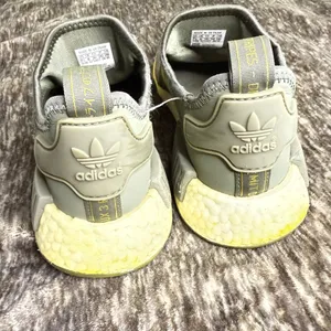 Womens Adidas NMD R1 Legacy Olive Green Athletic Shoes Sneakers Size 7.5 thumbnail 3