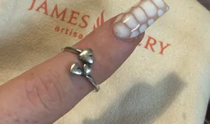Gathered hearts ring  thumbnail 1