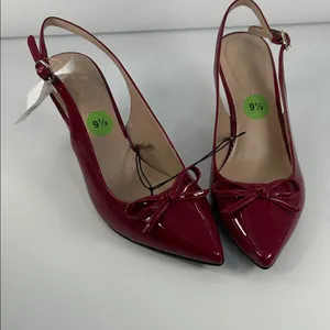 Bandolino Red Patent Slingback Heels thumbnail 8