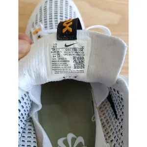 Nike Air VaporMax 2021 FK GS White Kumquat Orange DB1550-104 Size 6Y / Women 7.5 thumbnail 11