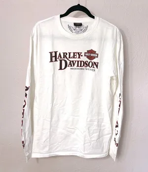 Harley Davidson long sleeve t-shirt thumbnail 1