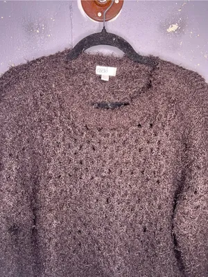 Nordstrom Rack Fuzzy Crewneck Women's Sweater - Medium thumbnail 2