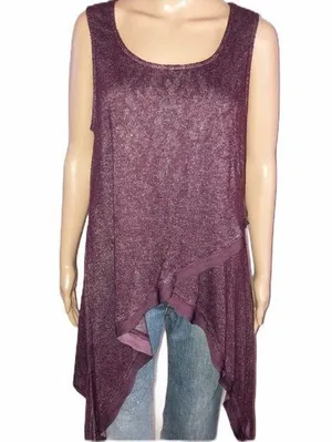 Rock & Republic asymmetrical hem tank thumbnail 1