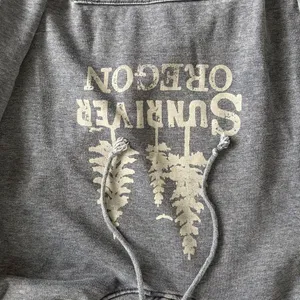 Sunriver Oregon Hoodie Sweatshirt Heather Blue XL thumbnail 2