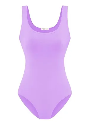 Sunro Collection Stretch Bodysuit in Light Purple with Snaps Size Large NEW! thumbnail 6