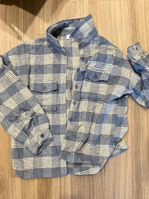 Pink Lily Flannel Button-Up thumbnail 1