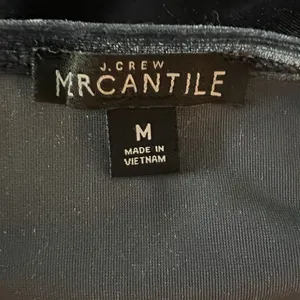 J Crew Mercantile Women’s Velvet Wrap Top Medium‎ Teal thumbnail 3