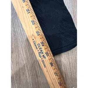 Lululemon‎ Womens High Rise Paisley Jacquard Leggings Black Size 4 Full Length thumbnail 4