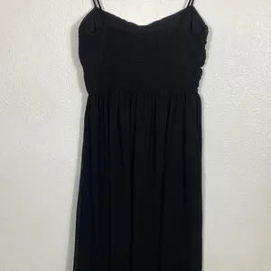Aritzia Elegant Black Midi Dress Size 8 thumbnail 8