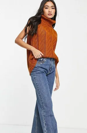 ASOS Cowl Neck Sweater thumbnail 1