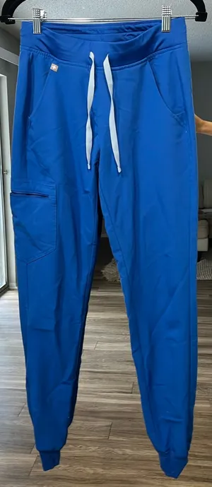 FIGS Royal Blue Jogger Scrub Pants TALL thumbnail 6