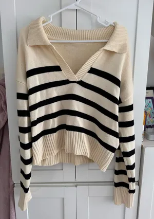 Cider Striped Sweater thumbnail 1