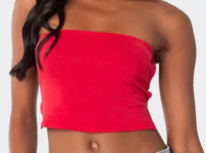 Edikted Red Tube Top thumbnail 1