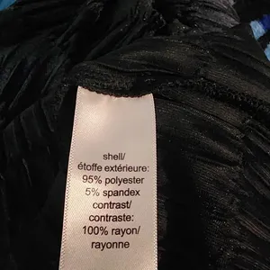 Maurices Black Shimmer Tiered Pleated Tank, Size Medium thumbnail 4