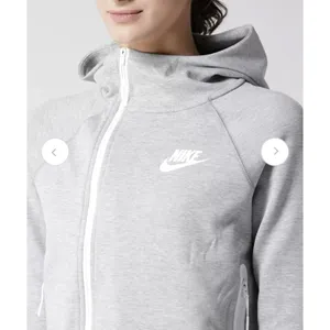 Nike | Tech Fleece Full Zip Hoodie in Grey Size Small Cotton Blend 930757-063 thumbnail 4
