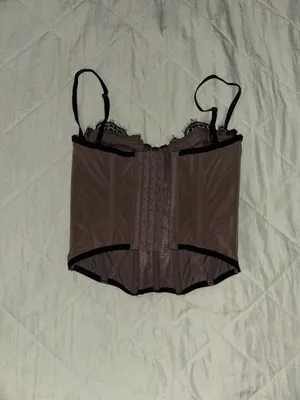 Black Corset Top Size XS thumbnail 2