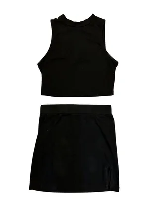 Black Two Piece Set Size XS thumbnail 1