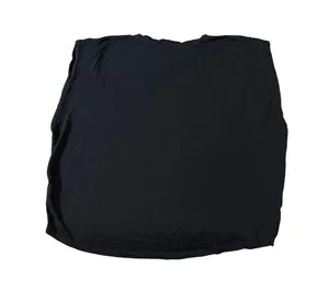 Zara Women Boxy Black Shirt Crew Neck Tee Size Medium Oversized 90s Basics Layer thumbnail 3