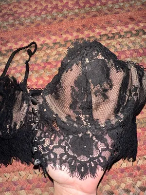 For Love And Lemons Black Lace Underwire Bralette thumbnail 3